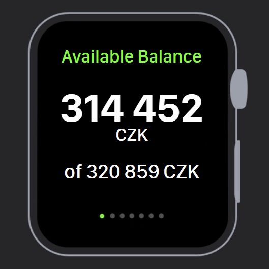 Banking for Apple Watch or any other smartwatches