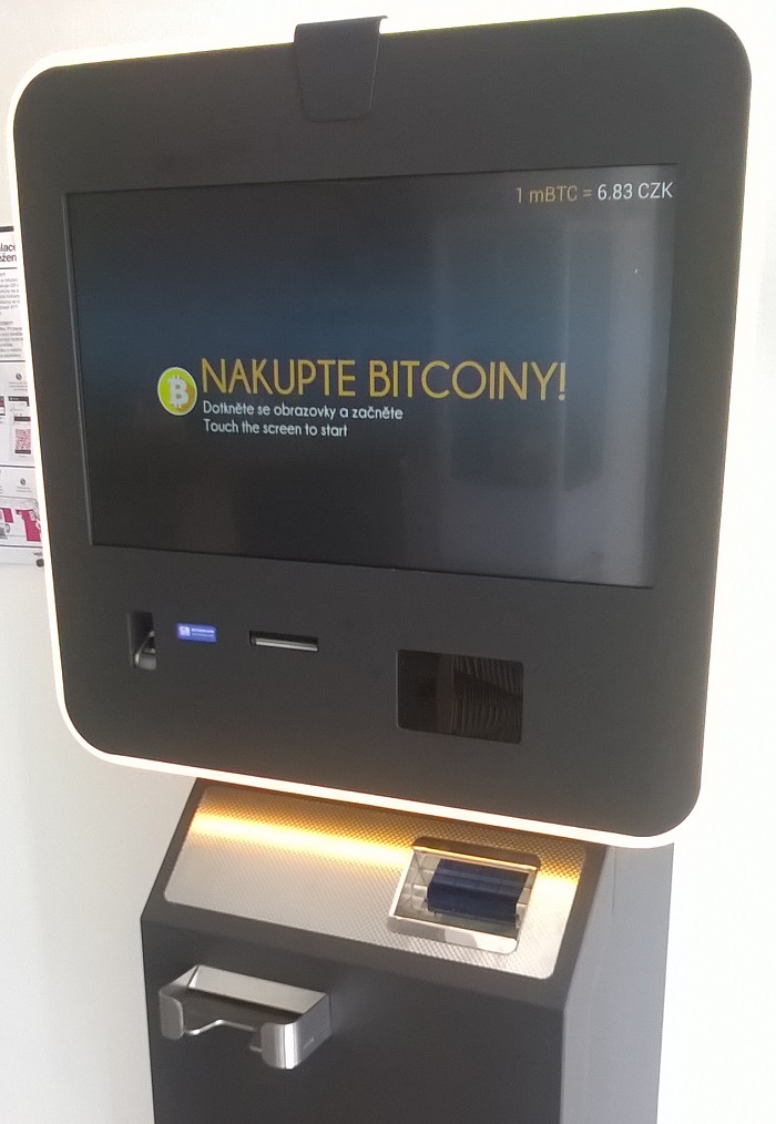 Bitcoinov automat na nkup, predaj Bitcoinov, kontrolu Bitcoinovej peaenky