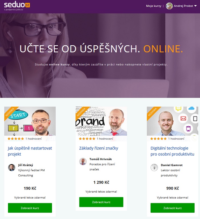 Seduo.cz  online vzdelvacie kurzy
