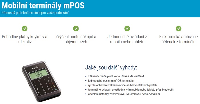 mPOS ČSOB mPOS ČSOB