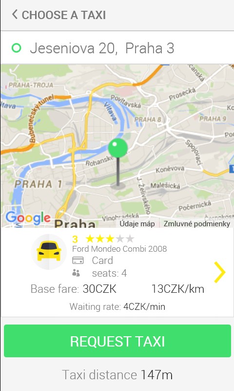Taxify app