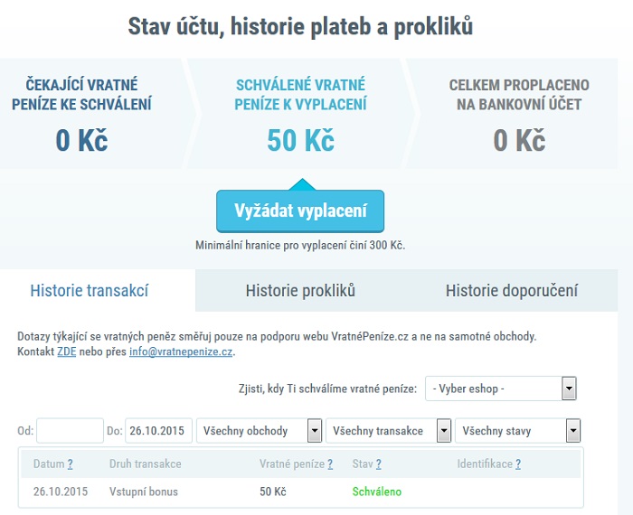 VratnéPeníze.cz VratnéPeníze.cz
